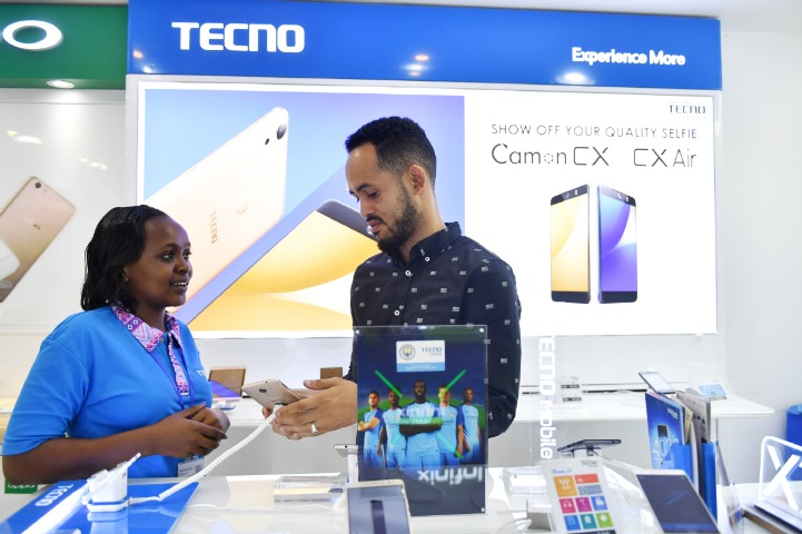 Chinese smartphone brands lead Africa's market in Q4