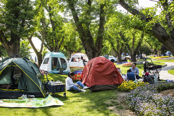 Ramping up investments as camping catches fire