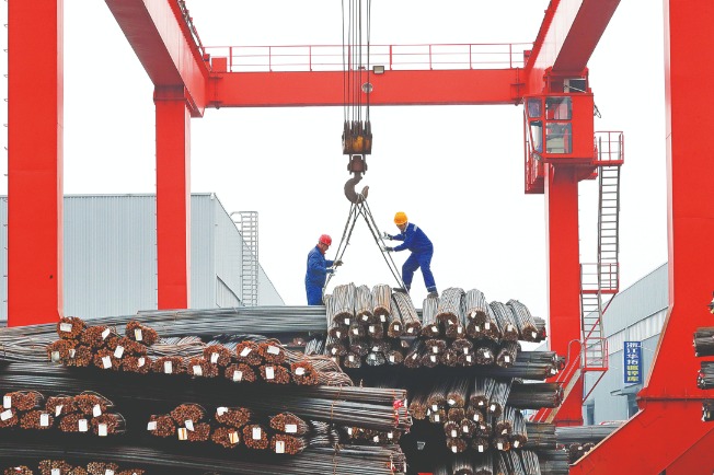 China's industrial output up 4% in Jan-April