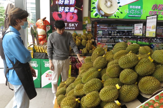 Southeast Asian fruits ride RCEP wave to Chinese market