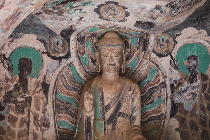 Bingling Temple Grottoes in Gansu