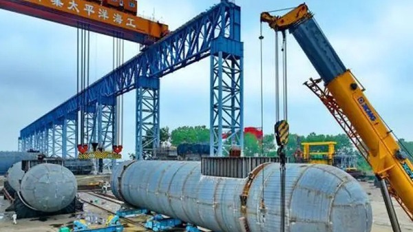 Qidong-based shipyard's production lines run at full speed