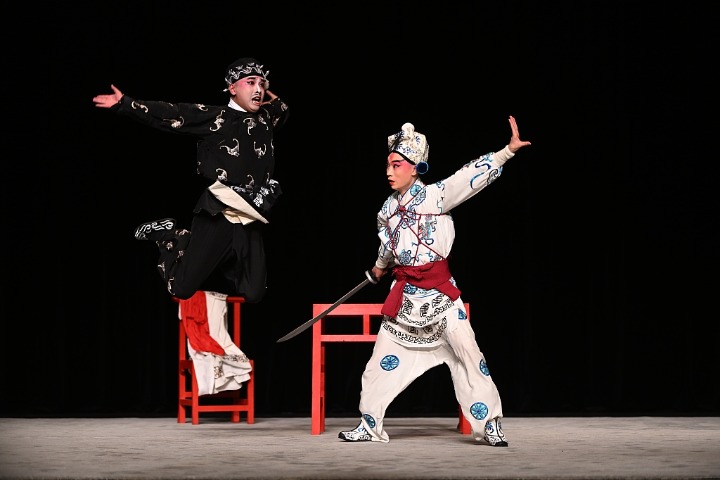 Kunqu Opera work with electrifying martial arts