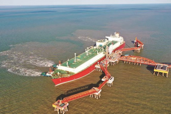 LNG terminal boosts Yangkou Port