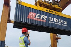 China-Kazakhstan-Uzbekistan freight train starts operating out of Guangxi