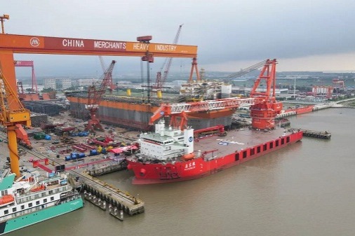 Multipurpose construction ship 'Wu Dong De' delivered in Haimen
