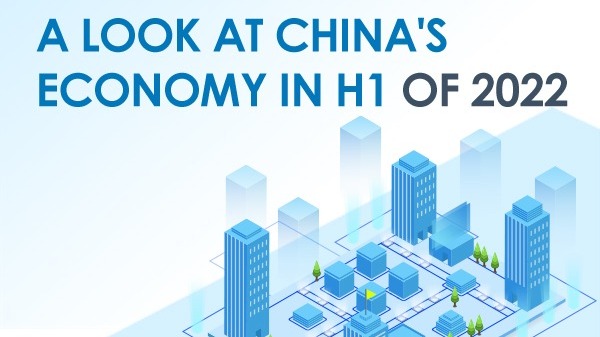 A look at China's economy in H1 of 2022