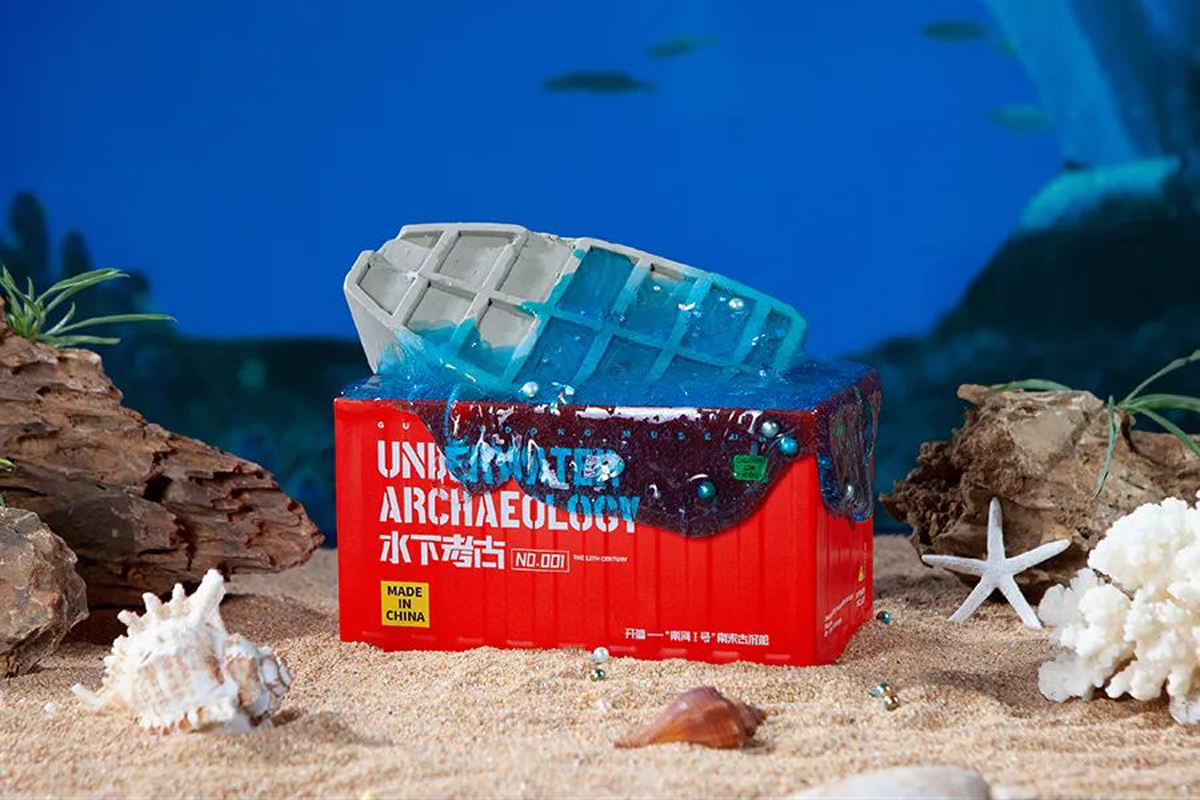 Blind box offers an underwater archaeology experience