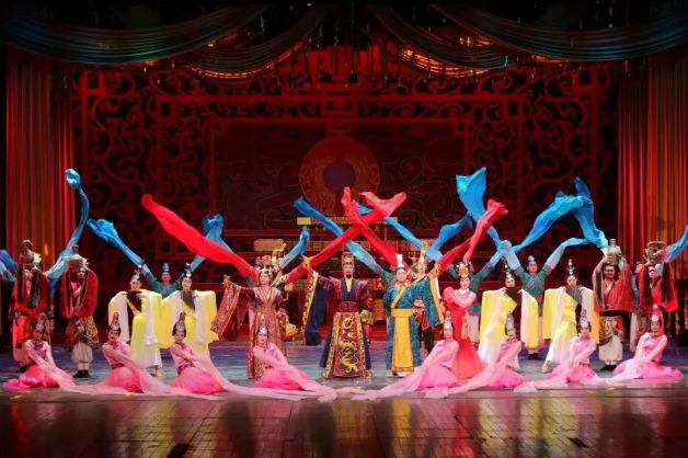 Song and dance production dramatizes glory of ancient kingdom