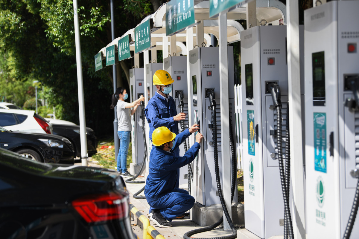 Charging infrastructure to bloom on govt support | govt.chinadaily.com.cn