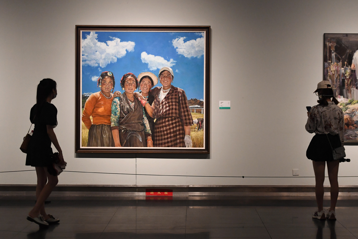 Oil painting biennale makes debut in Jiangsu
