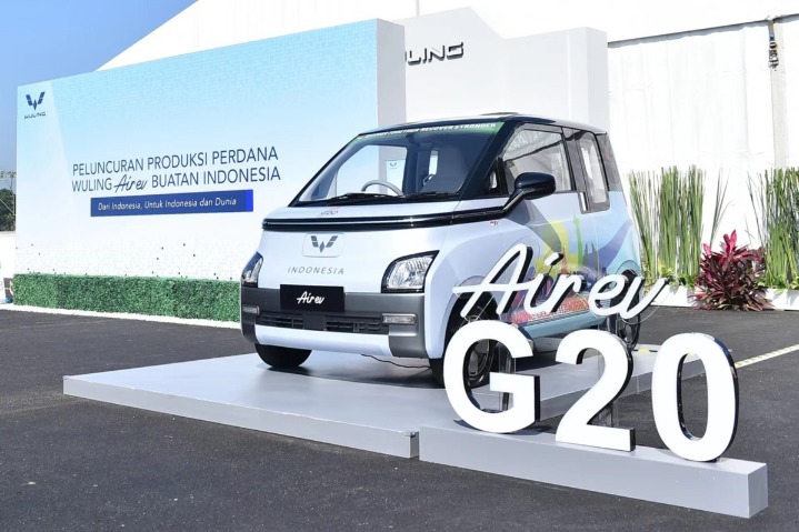 Wuling's electric mini car to hit Indonesia