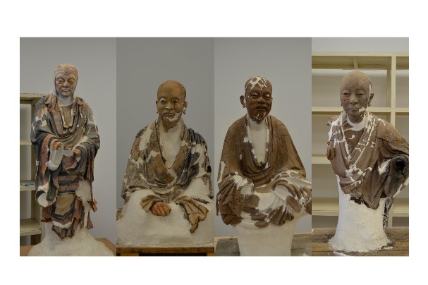 Buddhist statues unearthed from Shangjing site on view in Inner Mongolia museum