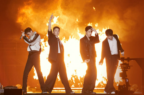Veteran male musicians return to stage on reality show Call Me By Fire