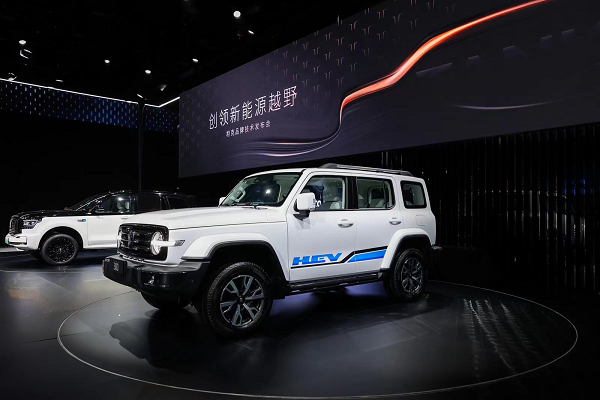GWM's Tank unveil NEV models at Chengdu auto show