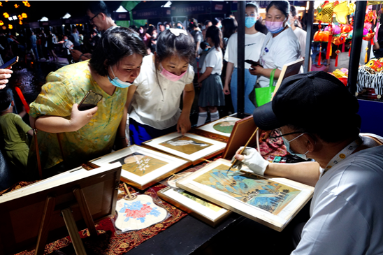 Intangible cultural heritage fair held in Yangzhou