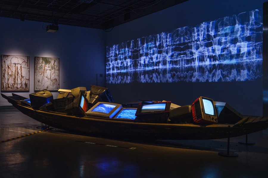 Multiple artistic media highlights Grand Canal culture in Zhejiang exhibit