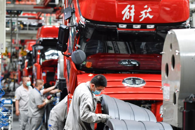 Automobile more than an industry in car cradle Changchun