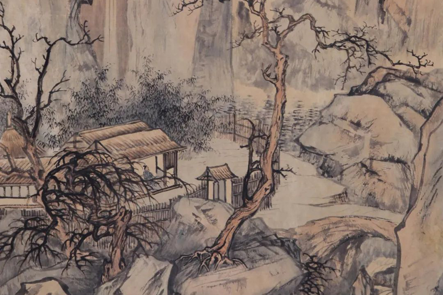 Jilin exhibit highlights Beijing-Tianjin style landscape paintings