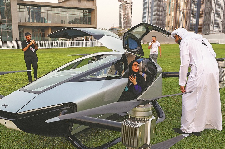 Xpeng 2-seater car flies in Dubai to better explore 'future mobility'