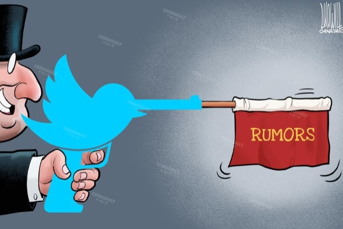 Twitter a tool, rumors its bullets