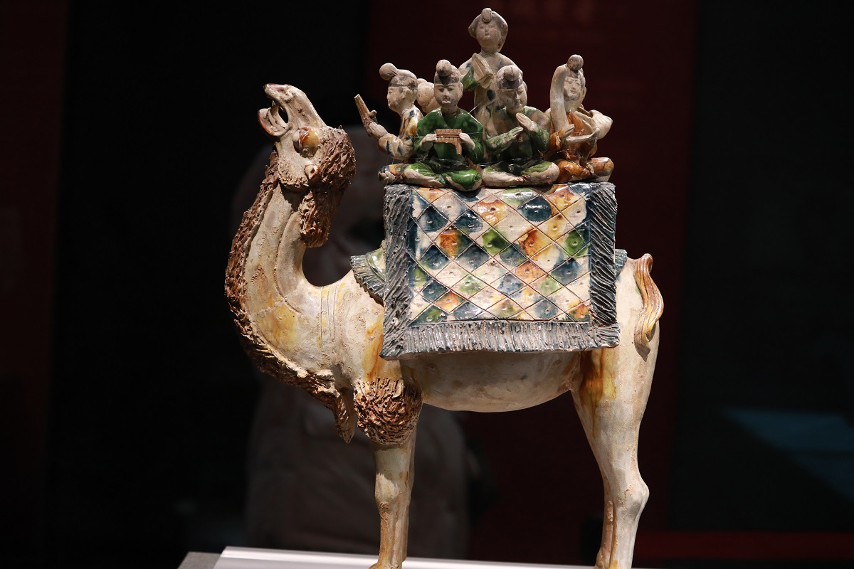 Sancai figure reveals openness of the Tang Dynasty