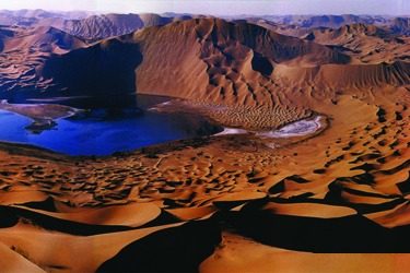 Badain Jaran Desert a beautiful tourism destination
