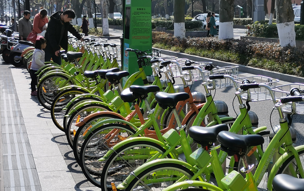 Public bikes in Suzhou to be used for intercity travel
