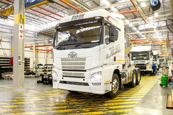 FAW hits 10,000 vehicle mark in S. Africa