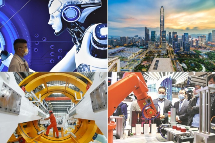 Top 10 cities with most advanced manufacturing industry