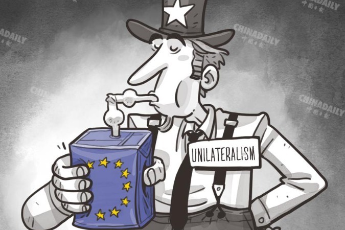 US unilateralism dangers EU