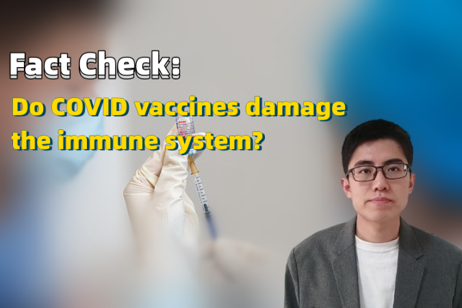 Fact Check: COVID vaccines damage the immune system?