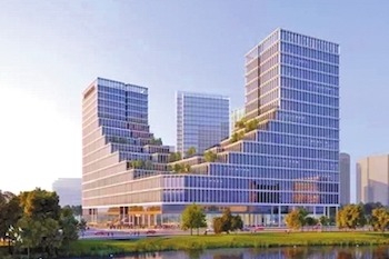 Tangjiawan high-standard biomedical park advances in construction
