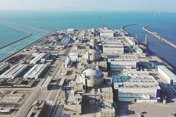 Nuclear power units provide 5% of China's power