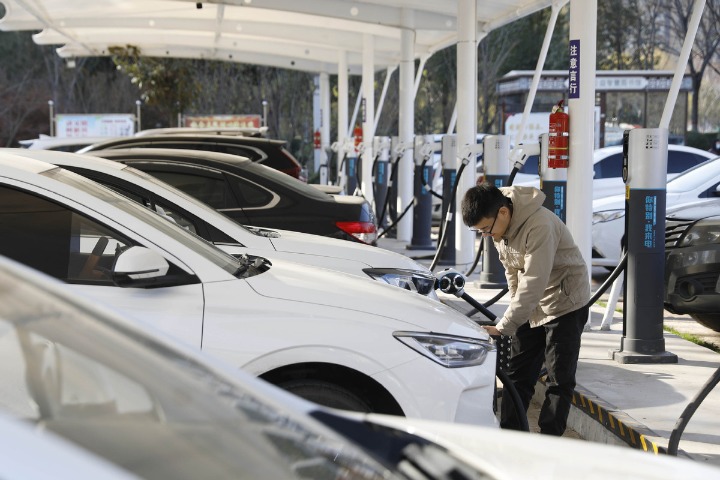 China's EV charging points see rapid expansion in 2022