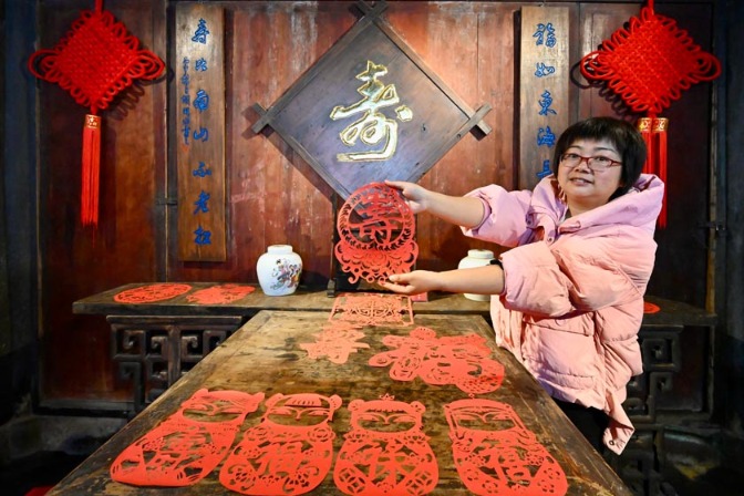 Ningbo village filled with Spring Festival vibes