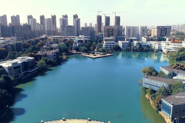 The foreigner service single window of Wuhan East Lake High-tech Development Zone