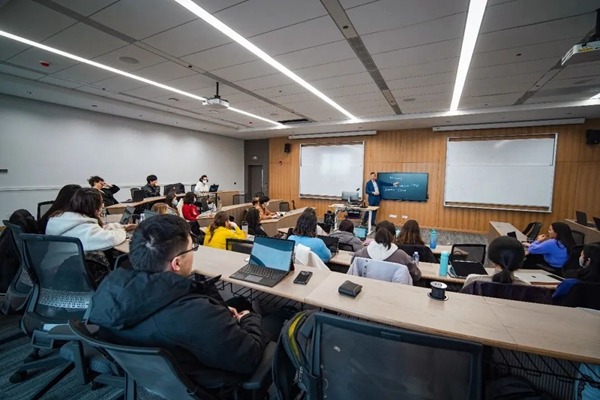 Spring semester kicks off at NYU Shanghai's new campus
