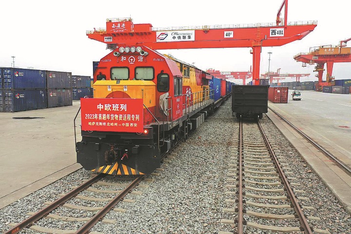 China-Europe railway keeps global supply chain on track
