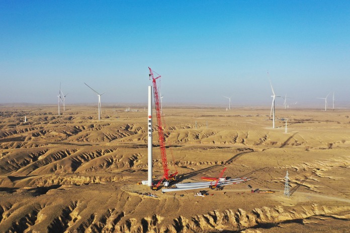 China's Inner Mongolia expands wind power generation