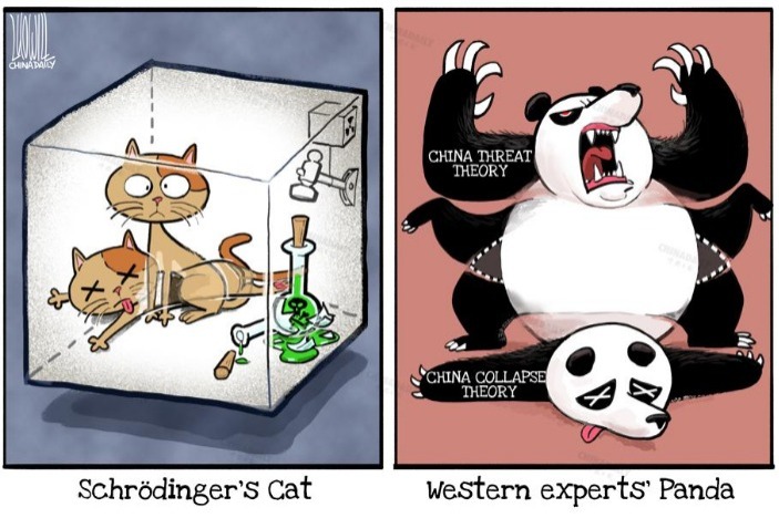 Western experts' panda