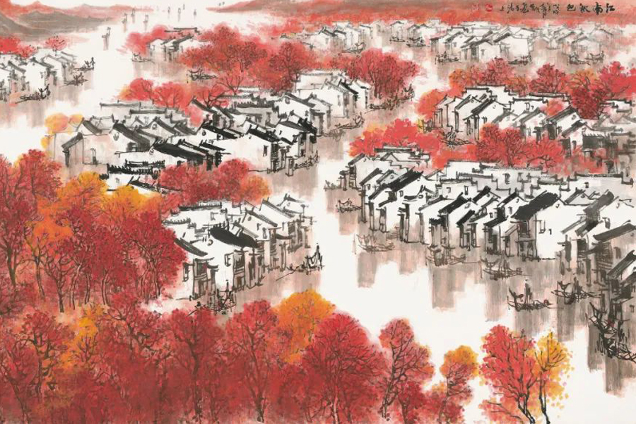 Works by two artists from Tianjin on exhibit in Jiangxi