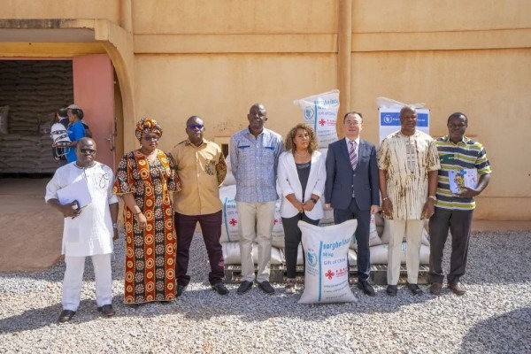 GDSSCF provides food assistance to Burkina Faso