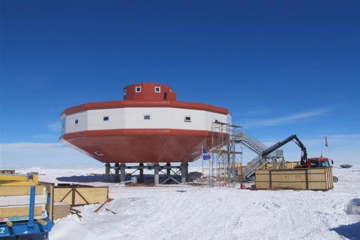 China's terahertz detector harvests results in Antarctica