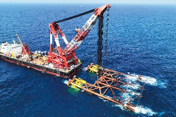 CNOOC's offshore carbon dioxide injection well begins drilling work