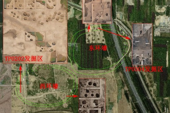 Largest settlement with ring trenches found in Shaanxi