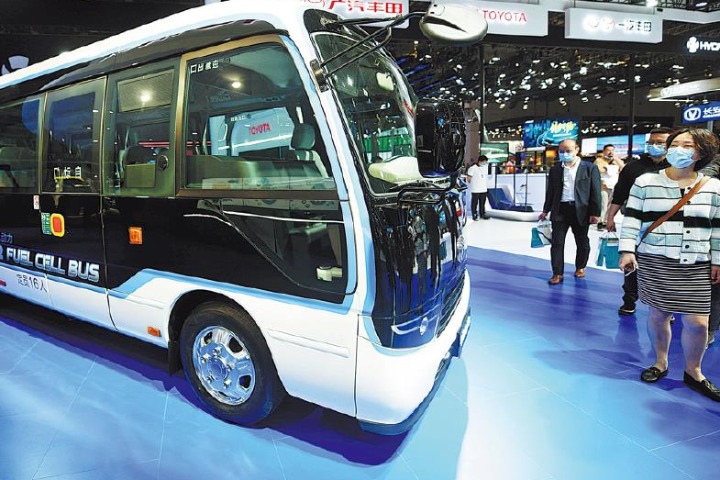 China sees thriving fuel cell vehicle market