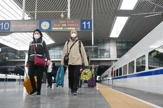 High-speed railway services between HK, mainland fully resume