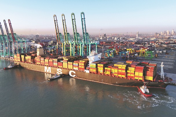 China's Tianjin Port sees robust trade growth in Jan-Feb