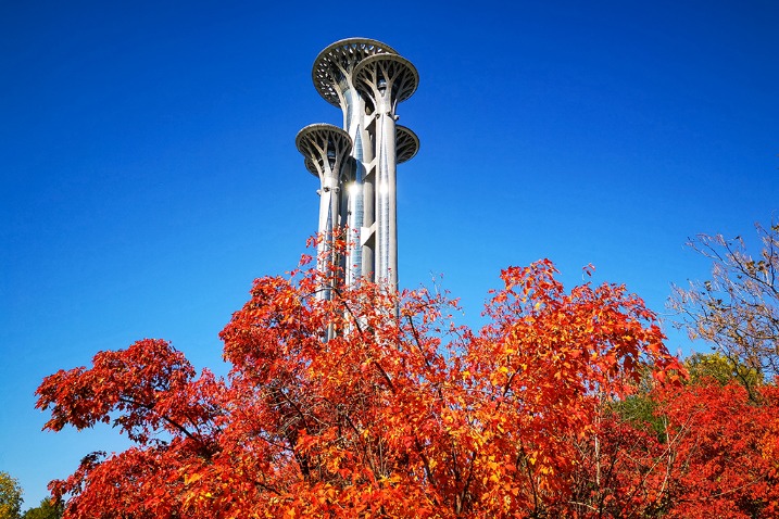 Olympic Forest Park offers colorful autumn scenery